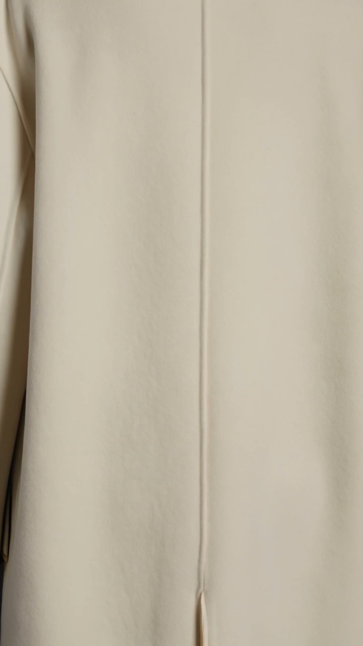 Look 01 — wool crepe, coat cut
