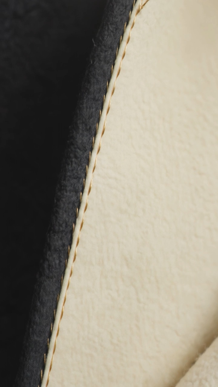 Tailored jacket — coat cut, pressed weave